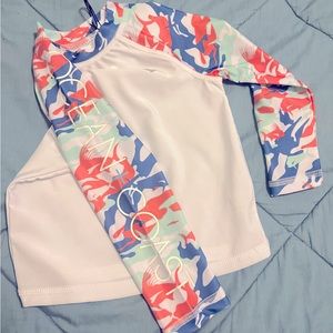 NWT Toddler Swim Shirt Long Sleeve 2T